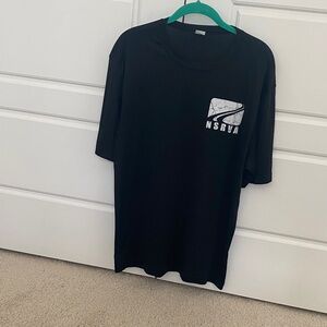 Dri fit Black Short-Sleeve Graphic Tee